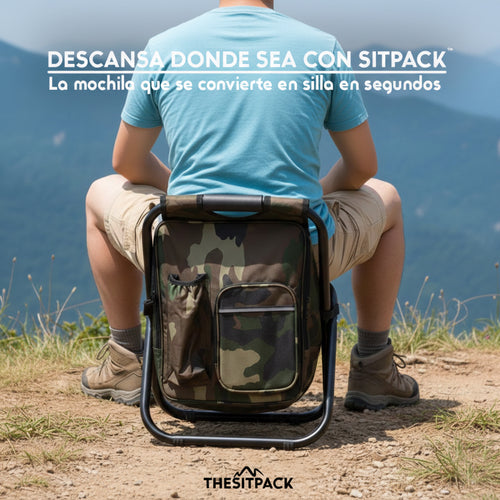 Mochila Silla 2 en 1 SitPack™
