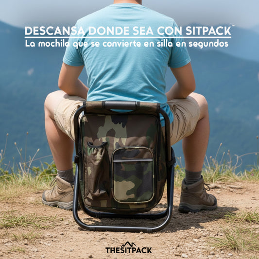 Mochila Silla 2 en 1 SitPack™