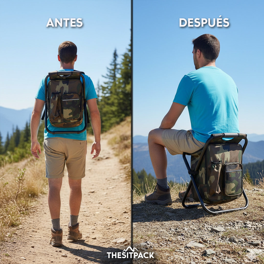 Mochila Silla 2 en 1 SitPack™